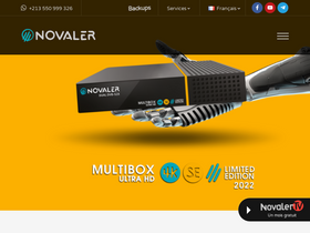 'novaler.com' screenshot
