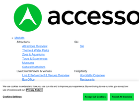 'marriottmarquishouston.showare.com' screenshot