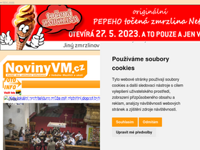'novinyvm.cz' screenshot