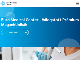 'euromedical.hu' screenshot