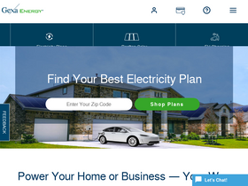 'gexaenergy.com' screenshot