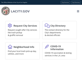 'councildistrict10.lacity.gov' screenshot