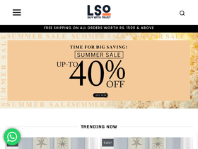 leftoverstoreonline.com homepage screenshot
