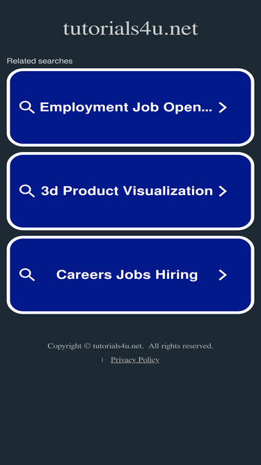tutorials4u.net