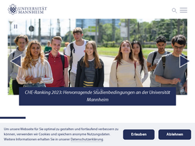 Uni Mannheim De Analytics Market Share Data Ranking Similarweb
