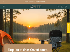 gazeboegypt.com homepage screenshot