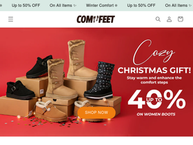 Comofeet website screenshot