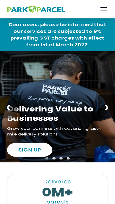 parknparcel.com