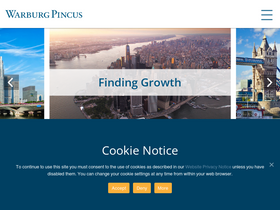 'warburgpincus.com' screenshot