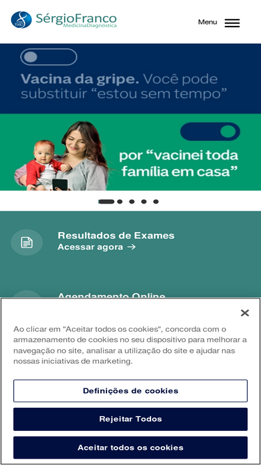 Bronstein: Agendamento online de exames e vacinas pelo Nav