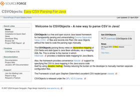 csvobjects.org