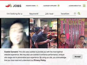 'chilisjobs.com' screenshot
