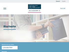 'bibelwissenschaft.de' screenshot