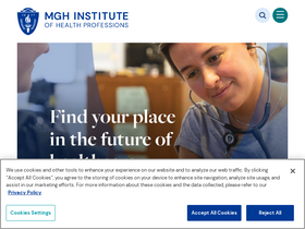 'mghihp.edu' screenshot