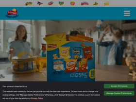 'fritolayvarietypacks.com' screenshot