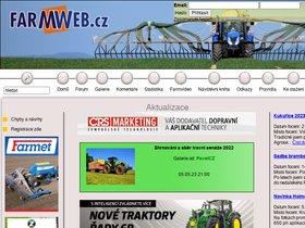 'farmweb.cz' screenshot