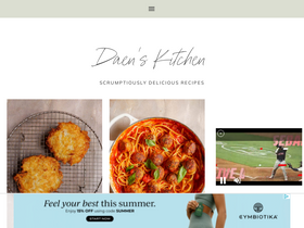 'daenskitchen.com' screenshot