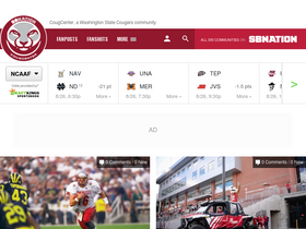'cougcenter.com' screenshot