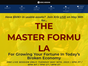 'kriskrohn.com' screenshot