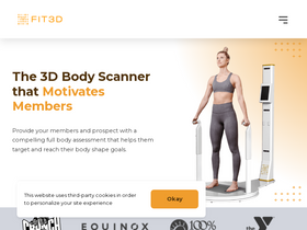 'fit3d.com' screenshot