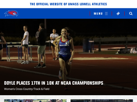 'goriverhawks.com' screenshot