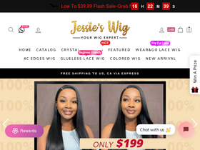'jessieswig.com' screenshot