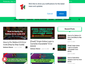 'techmaina.com' screenshot