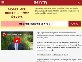 'objektiiv.ee' screenshot