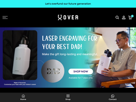 overmalaysia.com homepage screenshot