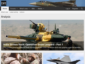 'defenceforumindia.com' screenshot