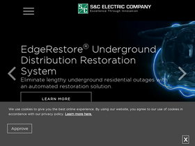 'sandc.com' screenshot