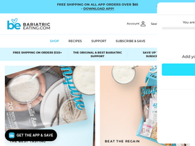 'bariatriceating.com' screenshot