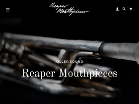 reapermouthpieces.com homepage screenshot