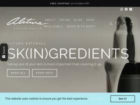 'alitura.com' screenshot