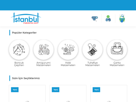 'istanbulmalzeme.com' screenshot