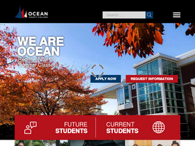 'ocean.edu' screenshot