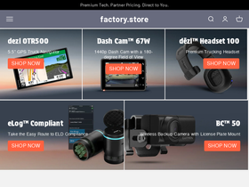 factory.store homepage screenshot