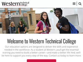 'westerntc.edu' screenshot