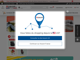 'aosom.fr' screenshot