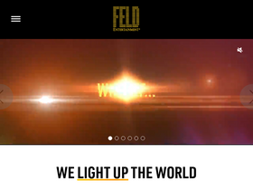 'feldentertainment.com' screenshot