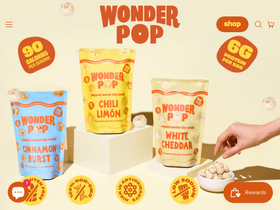 eatwonderpop.com homepage screenshot