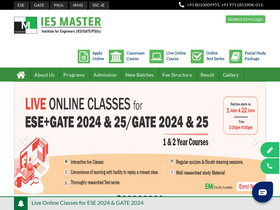 'iesmaster.org' screenshot