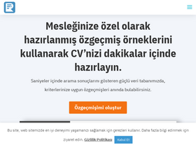 'cvhazirlama.cool' screenshot