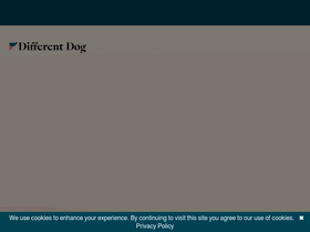 'differentdog.com' screenshot