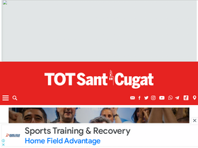 'totsantcugat.cat' screenshot