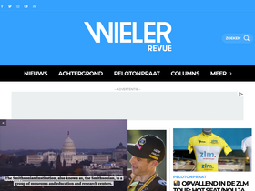 'wielerrevue.nl' screenshot