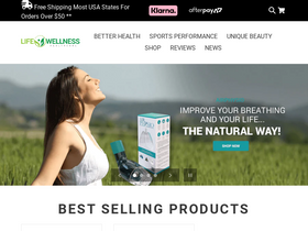 'lifewellnesshealthcare.com' screenshot