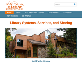 'marmot.org' screenshot