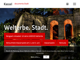 'kassel.de' screenshot