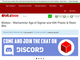 'bitzbox.co.uk' screenshot